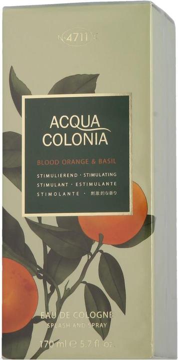 Produktbild Acqua Colonia 4711 Acqua Colonia Blood Orange & Basil (Eau de cologne, 170 ml)