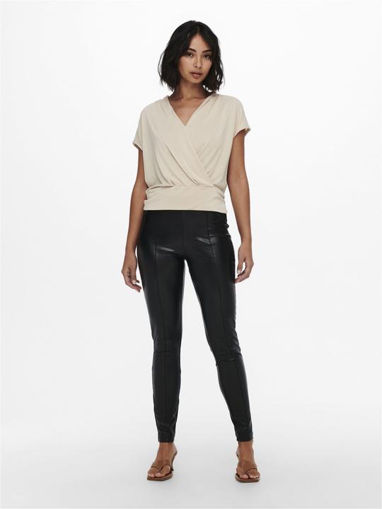 Actual product image Only Faux leather leggings (XS)