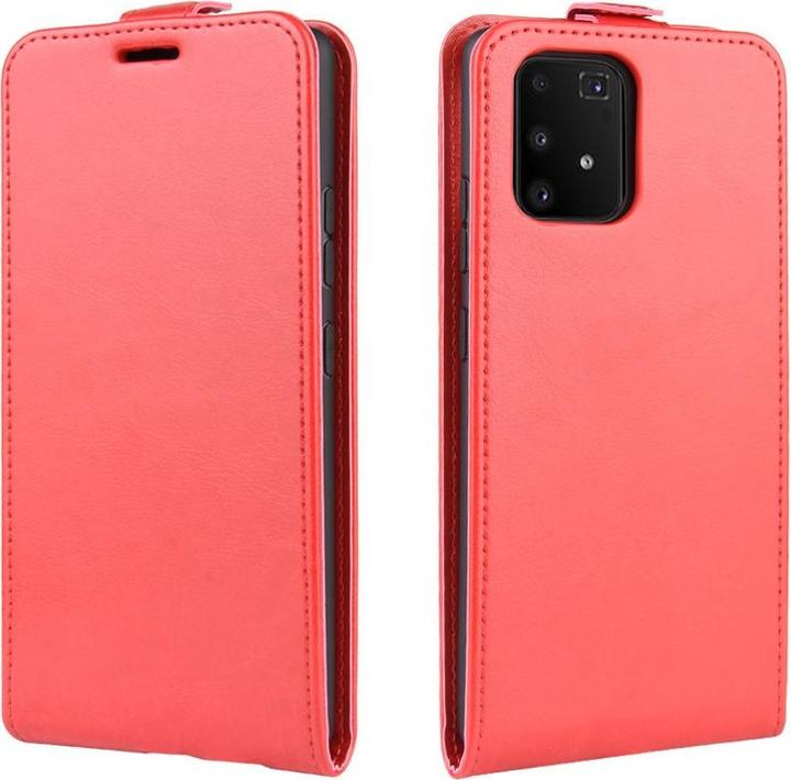Produktbild Cover-Discount Galaxy S10 Lite - Klassisches Flip Case vertikal rot (Samsung Galaxy S10 Lite)