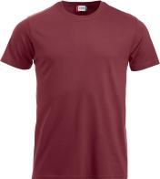 Image du produit Clique T-shirt Classic-T 029360, coton, bordeaux, taille M (M)