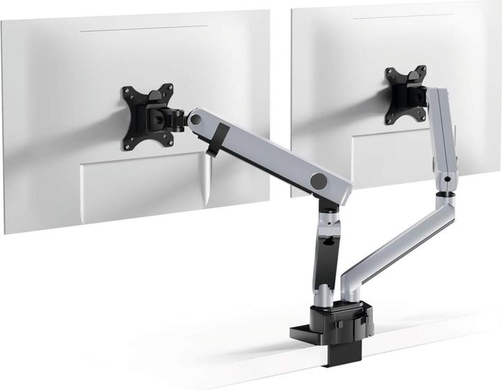 Produktbild Durable Monitorhalt. SELECT PLUS m Arm f 2 Mon. Tischb. Sil. (Tisch, 32")