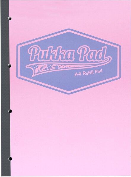 Pukka Fun Pukka Pastel DIN A4 400 Seiten Briefblock liniert 200 Blatt (A4, Liniert, Kein Einband)