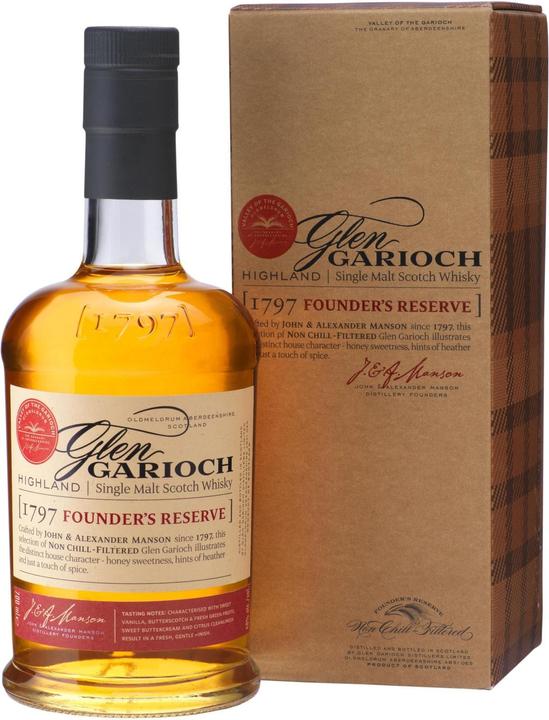 Immagine prodotto Glen Garioch Founder's Reserve (Single Malt, Whisky scozzese, 1 x 70 cl)