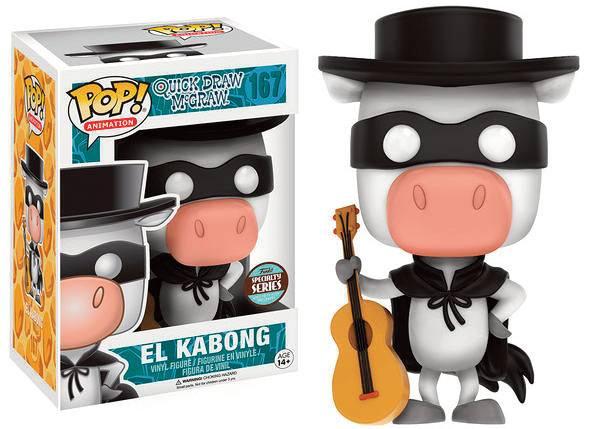 Image du produit Funko Quick Draw McGraw POP! Animation Figurine Vinyle Série Spéciale El Kabong 9 cm