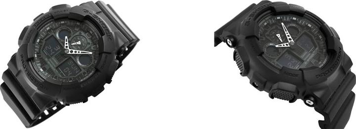 Actual product image G-Shock Ga-100-1a1er (Analogue wristwatch, Digital watch, 51.20 mm)