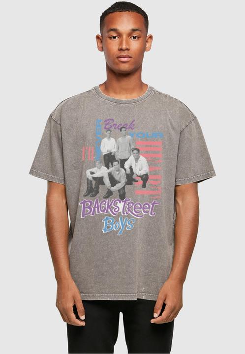 Immagine prodotto Merchcode Backstreet Boys - Maglietta oversize lavata con acido INBYH - 113777 (3XL)