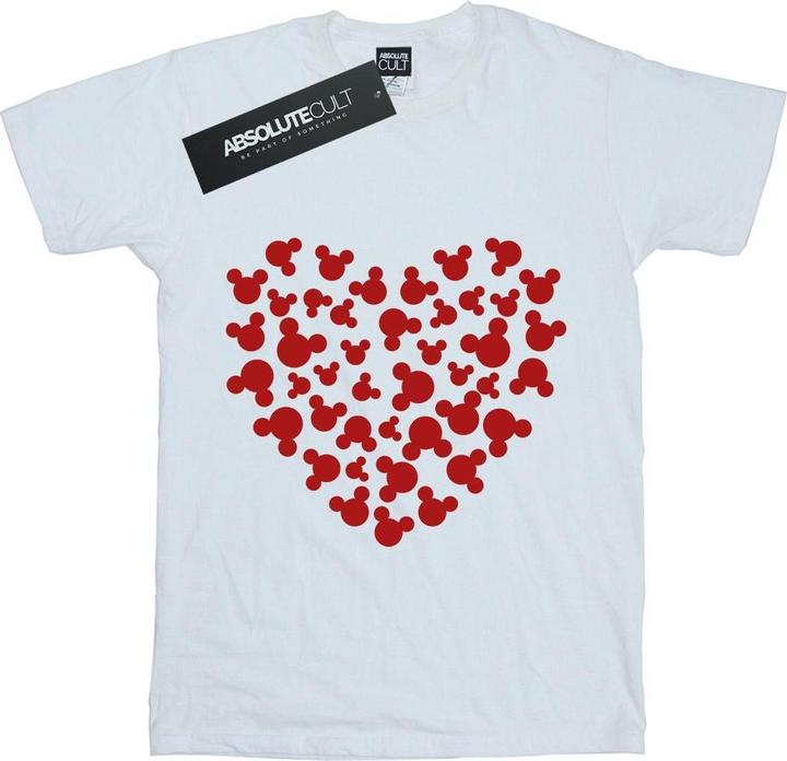 Produktbild Disney Mickey Mouse Heart Silhouette TShirt Mädchen (152, 158)