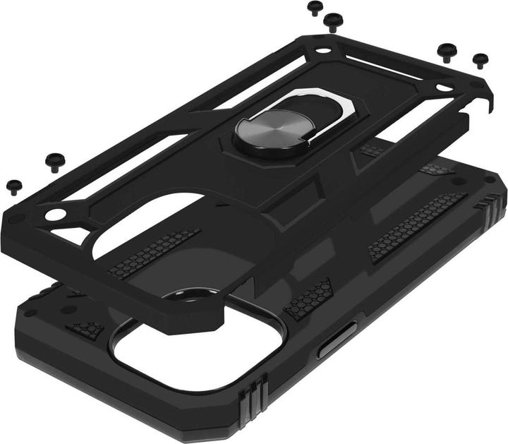 Immagine prodotto Avizar Custodia antiurto per cellulare con serie di anelli (Apple iPhone 15 Pro Max)