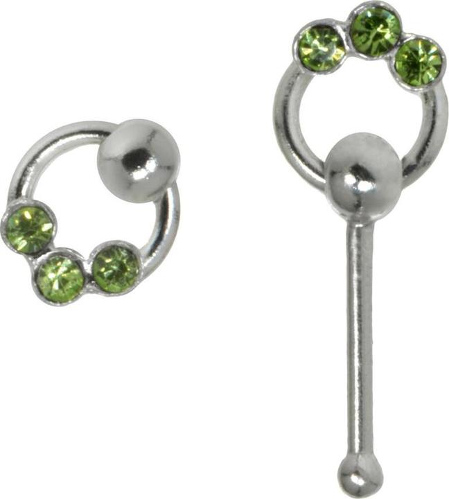 Immagine prodotto Bijouteria Piercing per naso (Vetro (di orologio), Argento 925)