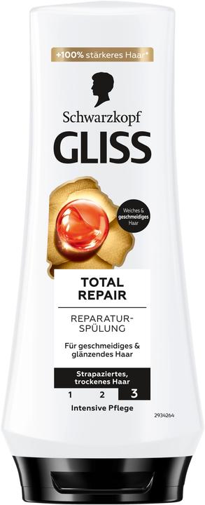 Immagine prodotto Gliss Regeneration Conditioner Total Repair 200ml con cheratina idrolizzata ed estratto di nettare (200 ml)