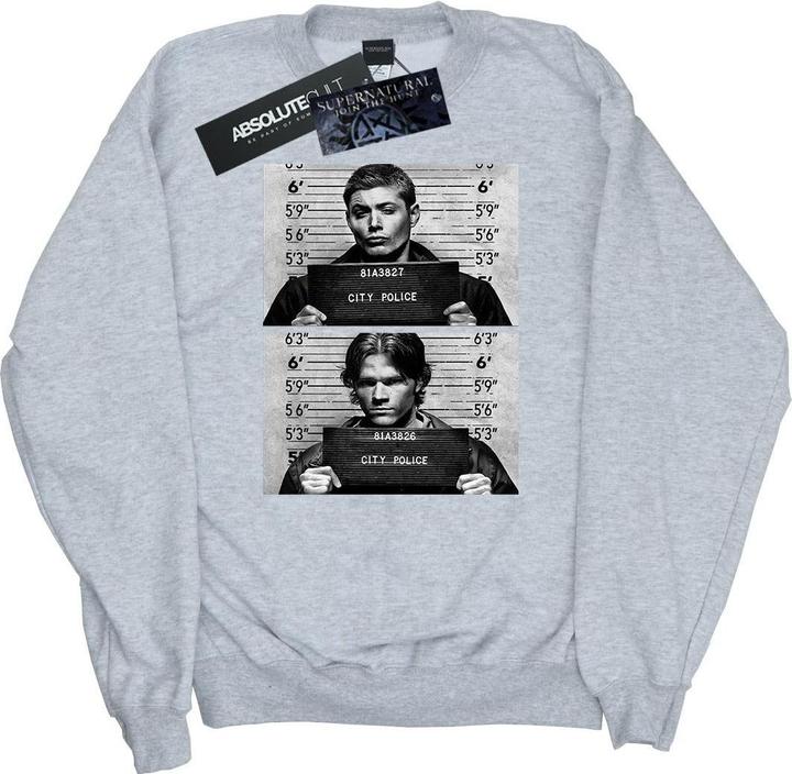Supernatural Winchester Mugshots Sweatshirt