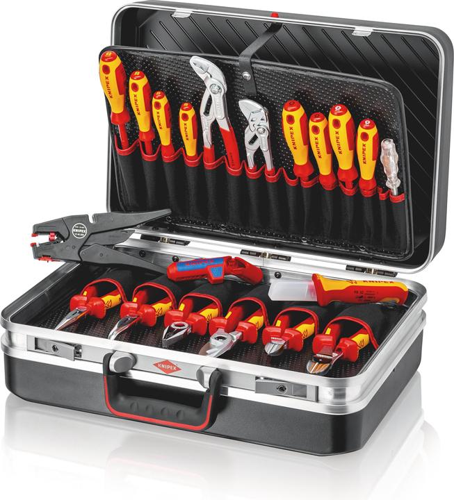 Knipex Werkzeugkoffer Vision24 Elektro (20 Teile)
