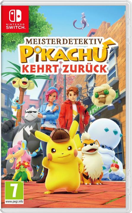 Produktbild Nintendo Meisterdetektiv Pikachu kehrt zurück (Switch, Switch Lite, Switch OLED, DE, FR, IT)