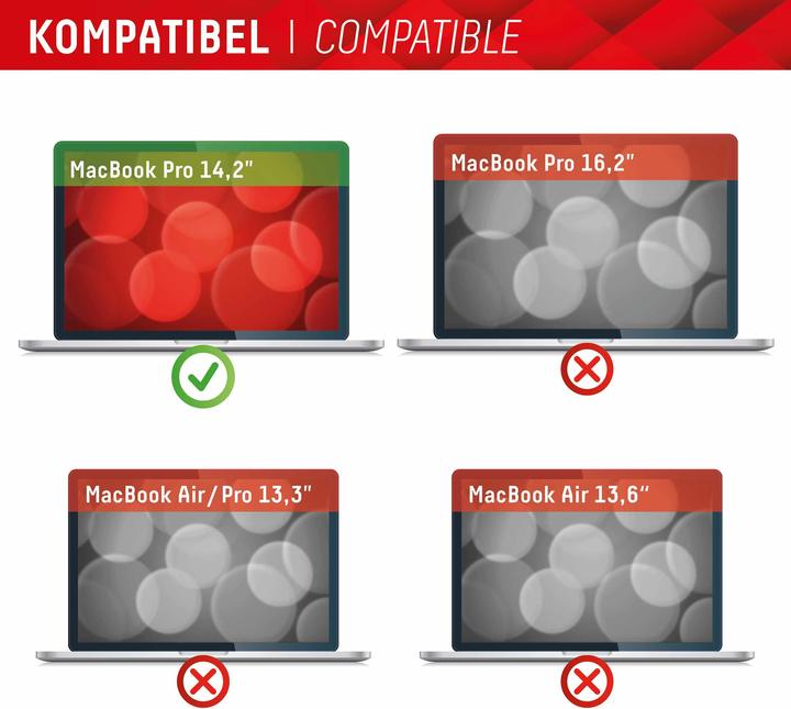 Image du produit Displex Privacy Safe, Laptop Blickschutzfilter (14.20", 16 : 9)