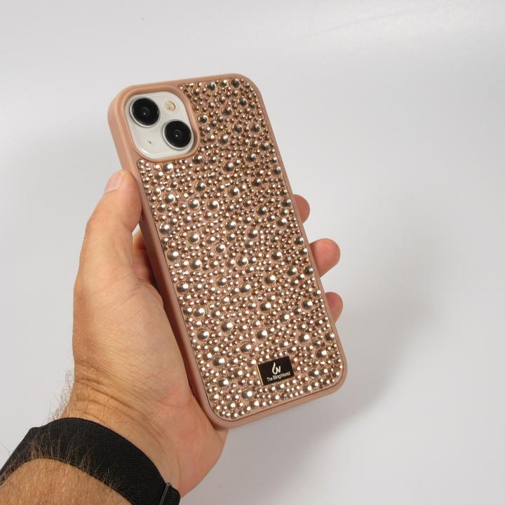 Produktbild PhoneLook Hülle Glitzer Diamant The Bling World gold (Apple iPhone 15)