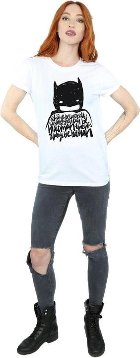 Immagine prodotto Maglietta Boyfriend in cotone da donna/ragazzo Batman Always Be Yourself (XXL)