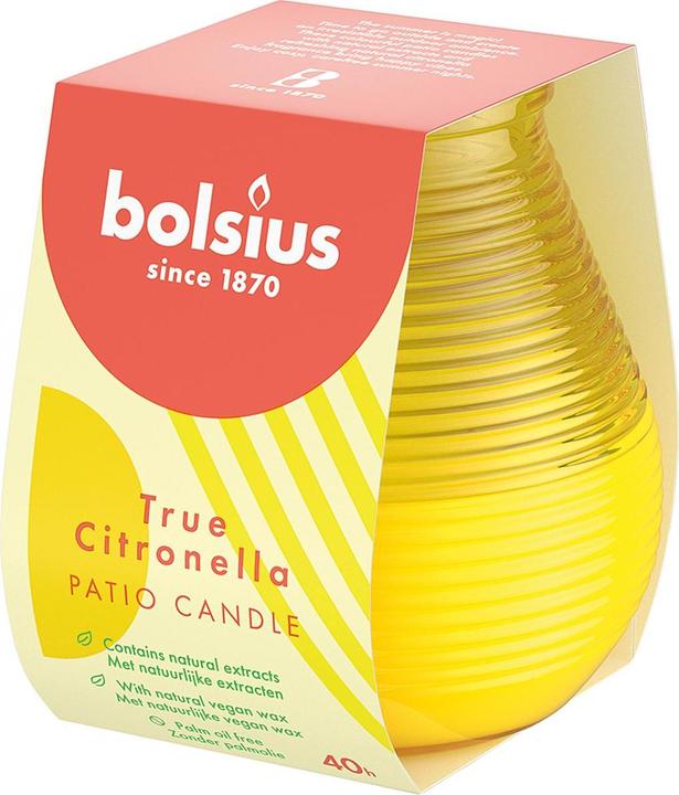 Image du produit Bolsius Olympic True Citronella Jaune (1 pcs)