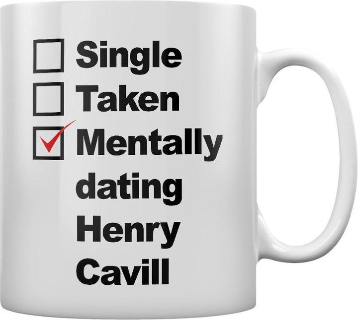 Produktbild Grindstore Kaffeebecher Mentally Dating Henry Cavill (325 ml)