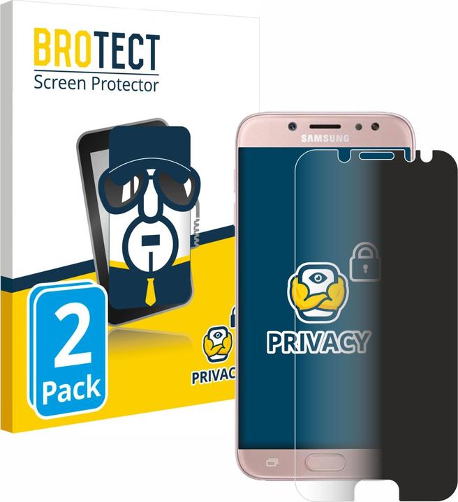 Actual product image BROTECT Privacy Protector (2 Piece, Samsung Galaxy J7 2017)