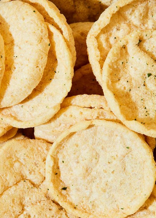 Image du produit KoRo Chips à la farine de riz, à la farine de pois chiches et au goût de crème aigre (700 g)