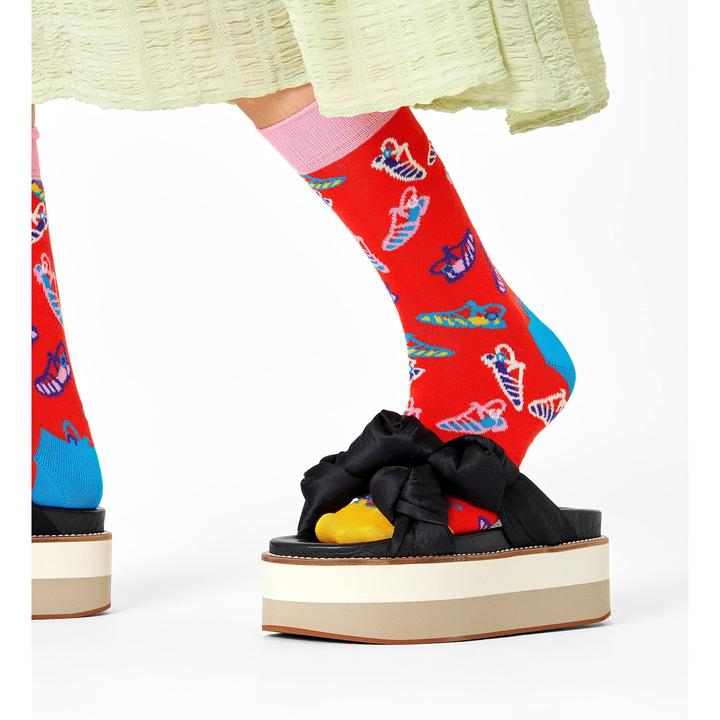 Immagine prodotto Happy Socks Calzino da sandalo (Confezione da 2, 36 - 40)
