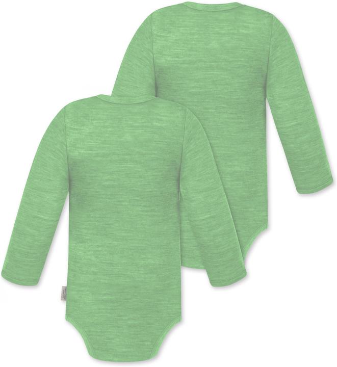 Image du produit Normani Lot de 2 body manches longues bébé mérinos "Tuai" - 9397 (92)