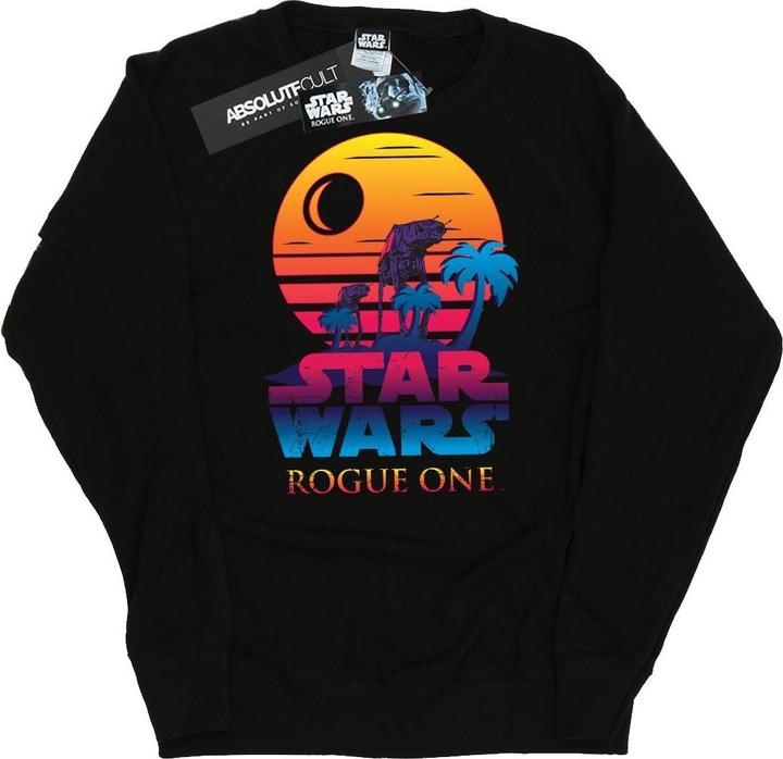 Actual product image Star Wars Womens/Ladies Rogue One Logo Sunset Sweatshirt (S)
