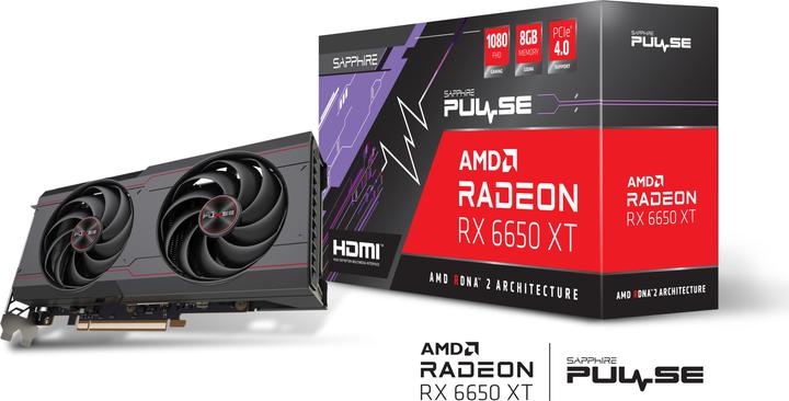 Produktbild Sapphire Radeon RX 6650 XT Gaming OC Pulse (8 GB)