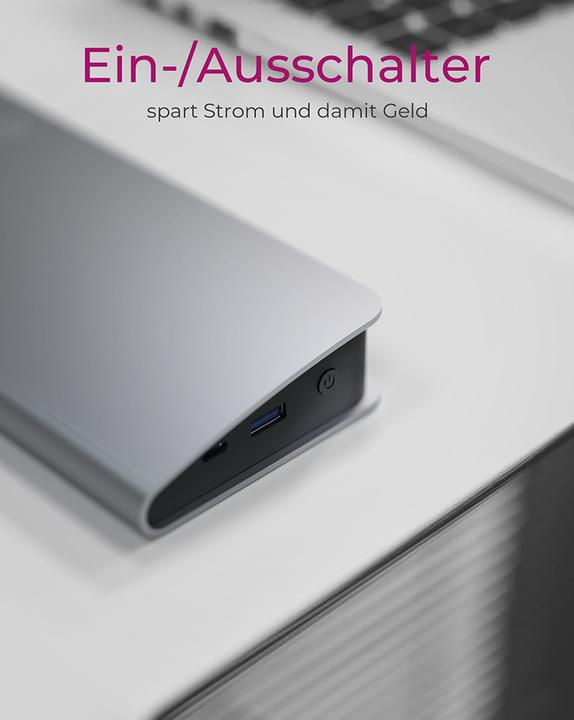 Produktbild Icy Box RaidSonic ICYBOX IB-DK2408-C Dockingstation 11in1 (USB-C, 1 Ports)