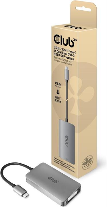 Actual product image Club 3D CAC-1510-A (DVI, 8.50 cm)