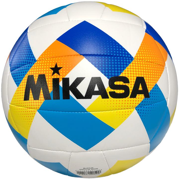 Image du produit Mikasa Piłka siatkowa plażowa Beach Classic biało-niebiesko-żółta BV543C-VXA-Y (5)