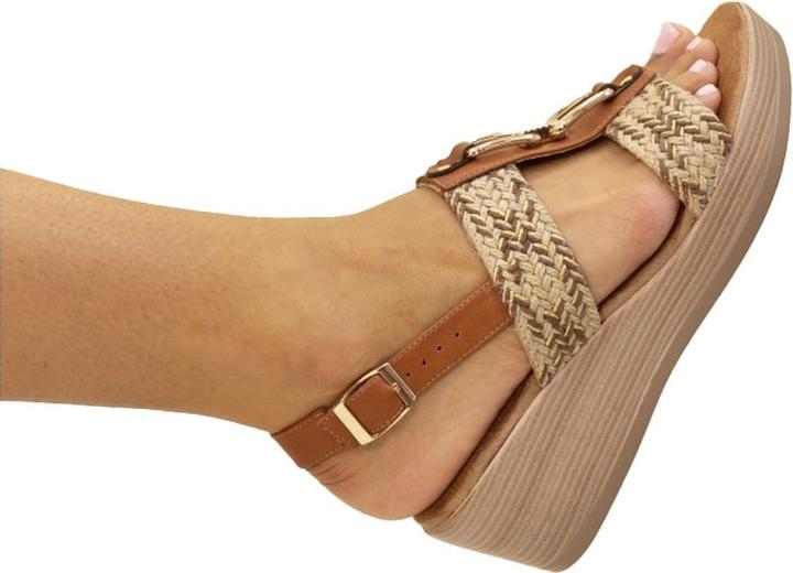 Produktbild Lunar Sandalen mit Keilabsatz Jamie (38)