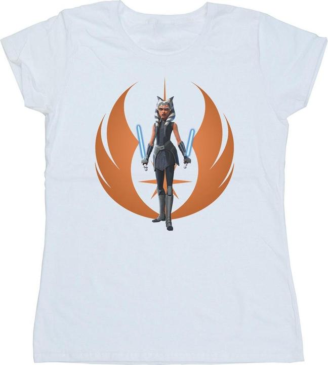 Image du produit Star Wars - T-shirt CLONE WARS AHSOKA REBEL POSE - Femme (S)