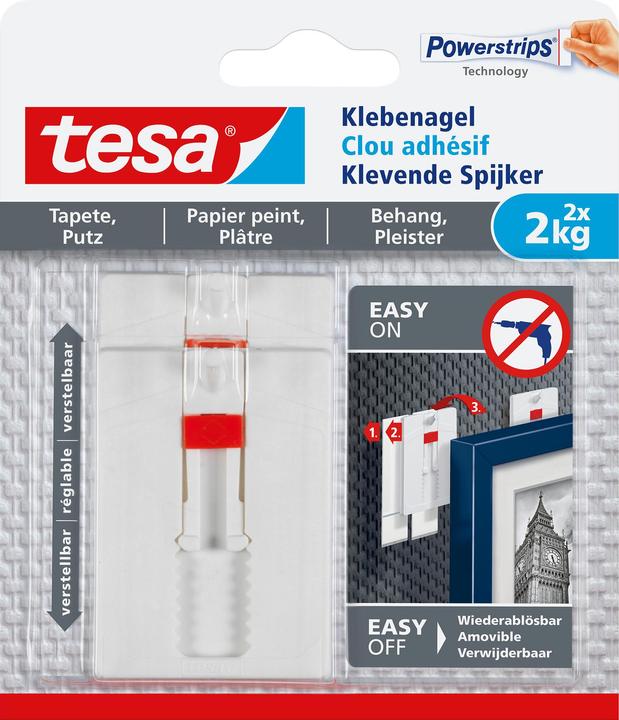 Verstelbare lijmnagel