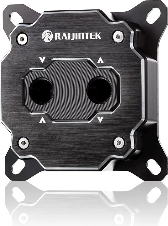 Actual product image Raijintek FORKIS ELITE RBW CPU Water Cooler - Nickel + POM