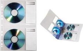 Actual product image Hama CD Folder Sleeves, DIN A4