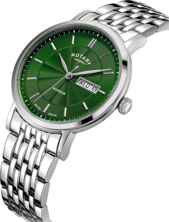 Immagine prodotto Rotary GB05420/24 Windsor Uomo 37mm 5ATM (Orologio da polso analogico, 37 mm)
