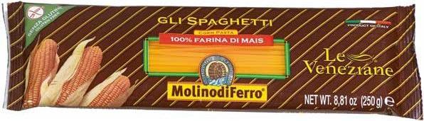 Image du produit Le Veneziane Pâtes alimentaires Spaghetti sans gluten (250 g)