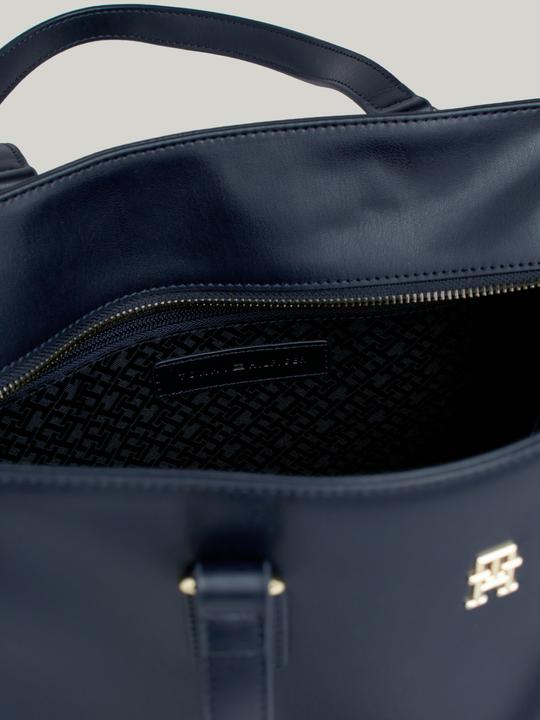 Actual product image Tommy Hilfiger Handbag Monotype - Navy blue