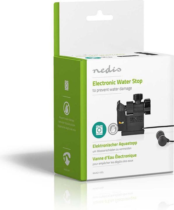 Actual product image Nedis Electronic Aqua Stop - 3/4" external thread - 3/4" internal thread - Adjustable water flow rate