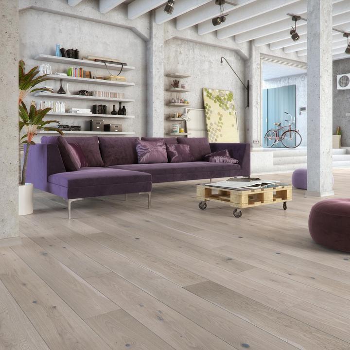 Immagine prodotto DIY-Wood 1 tavola 14MM EIche Grigio Cenere (Parquet prefabbricato, 1.38 m²)