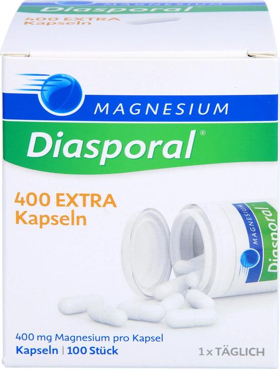 magnesium diasporal 400 extra Kapseln, 100 St. Kapseln (100 Stück, Kapseln)