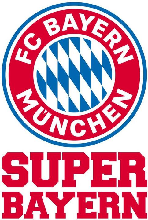 Immagine prodotto FC Bayern München Super Bavaria (40 x 60 cm, 67 x 100 cm, 54 x 80 cm, 27 x 40 cm)