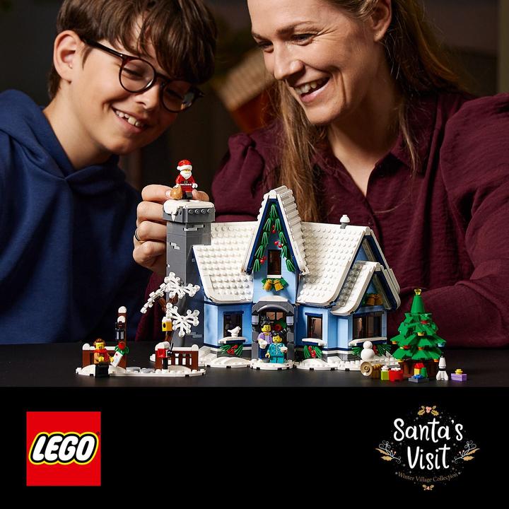 Produktbild LEGO Besuch des Weihnachtsmanns (10293, LEGO Creator Expert, LEGO Seltene Sets)