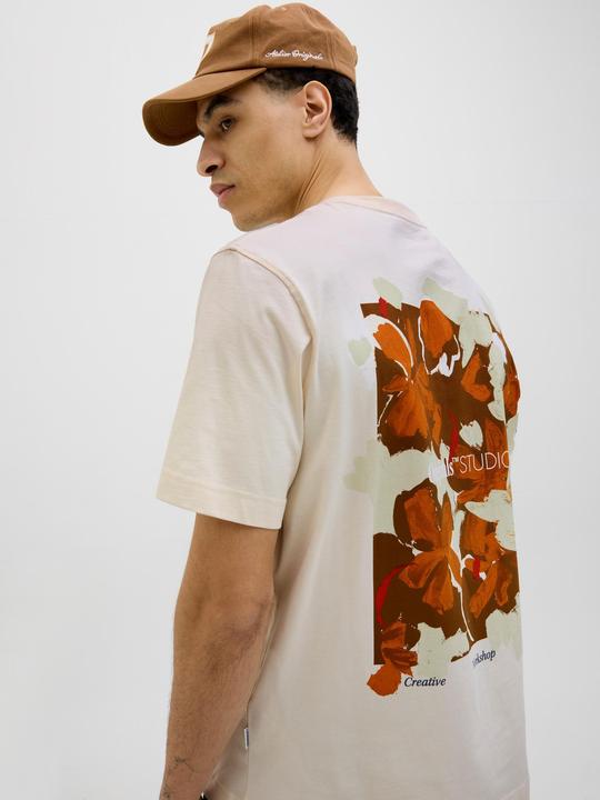Produktbild Jack & Jones Rückenprint Rundhalsausschnitt T-shirt T-shirt (XL)