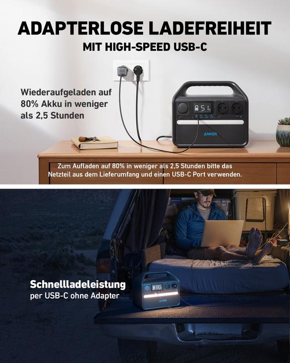 Immagine prodotto Anker Stazione elettrica (512 Wh, 7.60 kg)