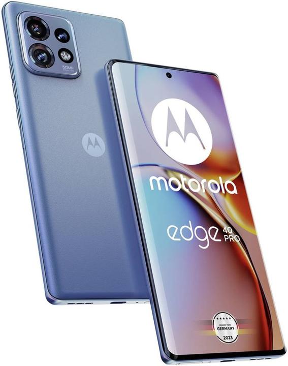 Produktbild Motorola Edge 40 Pro (256 GB, Lunar Blue, 6.67", Dual SIM, 50 Mpx, 5G)