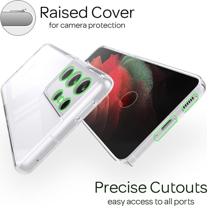 Immagine prodotto Nalia Custodia per cellulare a 360 gradi (Samsung Galaxy S21 Ultra)
