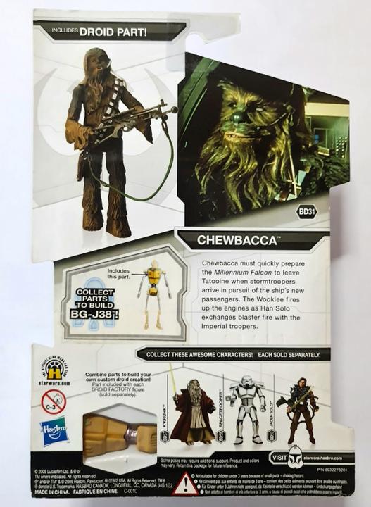 Produktbild Hasbro Star Wars The Legacy Collection BD31 Actionfigur 2009 Chewbacca