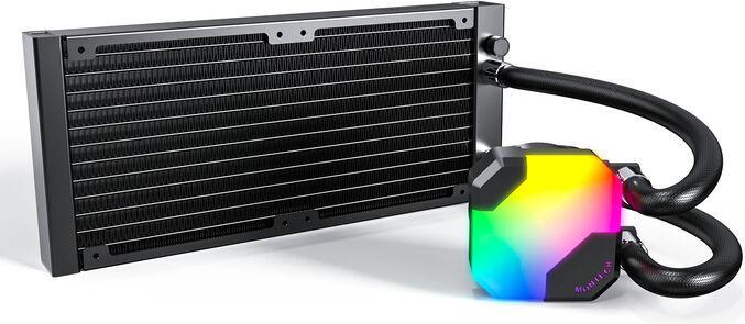 Actual product image Montech Hyper Flow ARGB 240 AIO, Black
